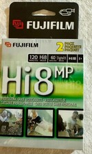 FujiFilm Hi8 MP Professional Grade Videocassette 2-Pack P6-120 NEW Sealed   
