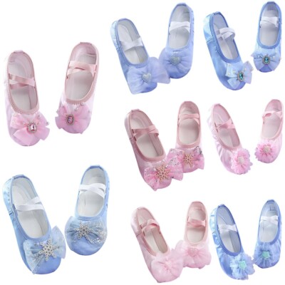 Kinder Mädchen Schuhe 1 Paar Tanzschuhe Stadium Ballettschuhe Yoga Hausschuhe