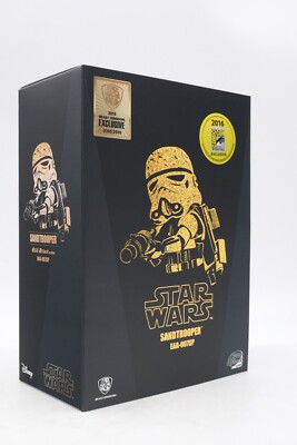 BEAST KINGDOM SANDTROOPER EAA-007SP STAR WARS 2016 SDCC EXCLUSIVE  GOLD 2500