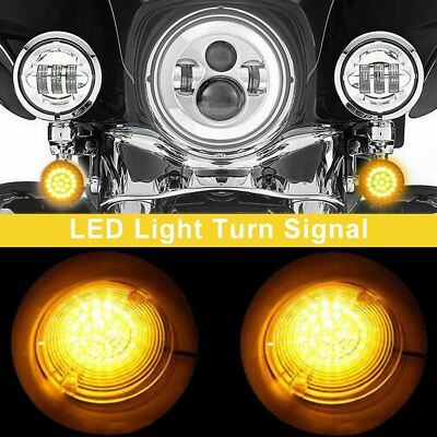 LED-Blinker-Einsatzleuchten hinten für Dyna Touring Street Road Glide 883 AMB F3
