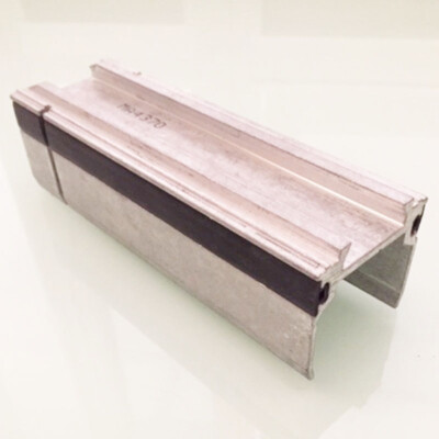 Aluminiumhalter Für Profile NC6064 Frontmontage Metra MA4370 1 Stk