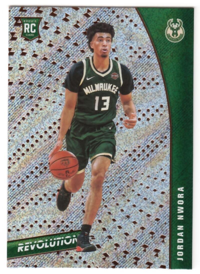 Jordan Nwora 2020-21 Panini Revolution #120 RC Bucks