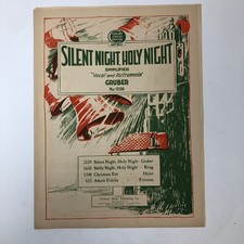 Silent Night Holy Night Gruber for Violin & P...