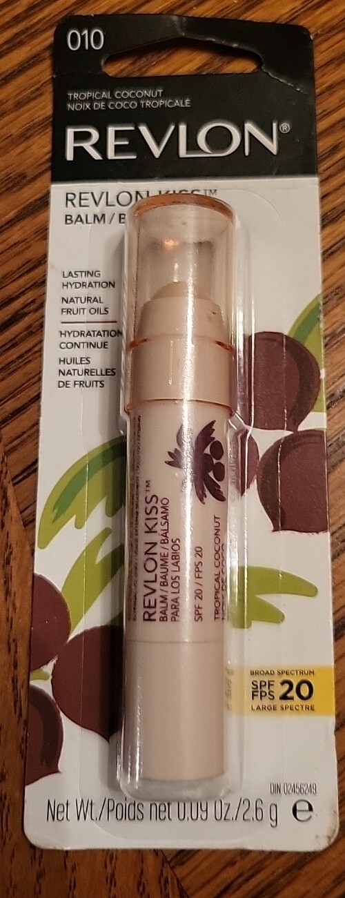 Revlon Kiss Hydrating Lip Balm SPF20 with Tropical Coconut Fruit Oil-image