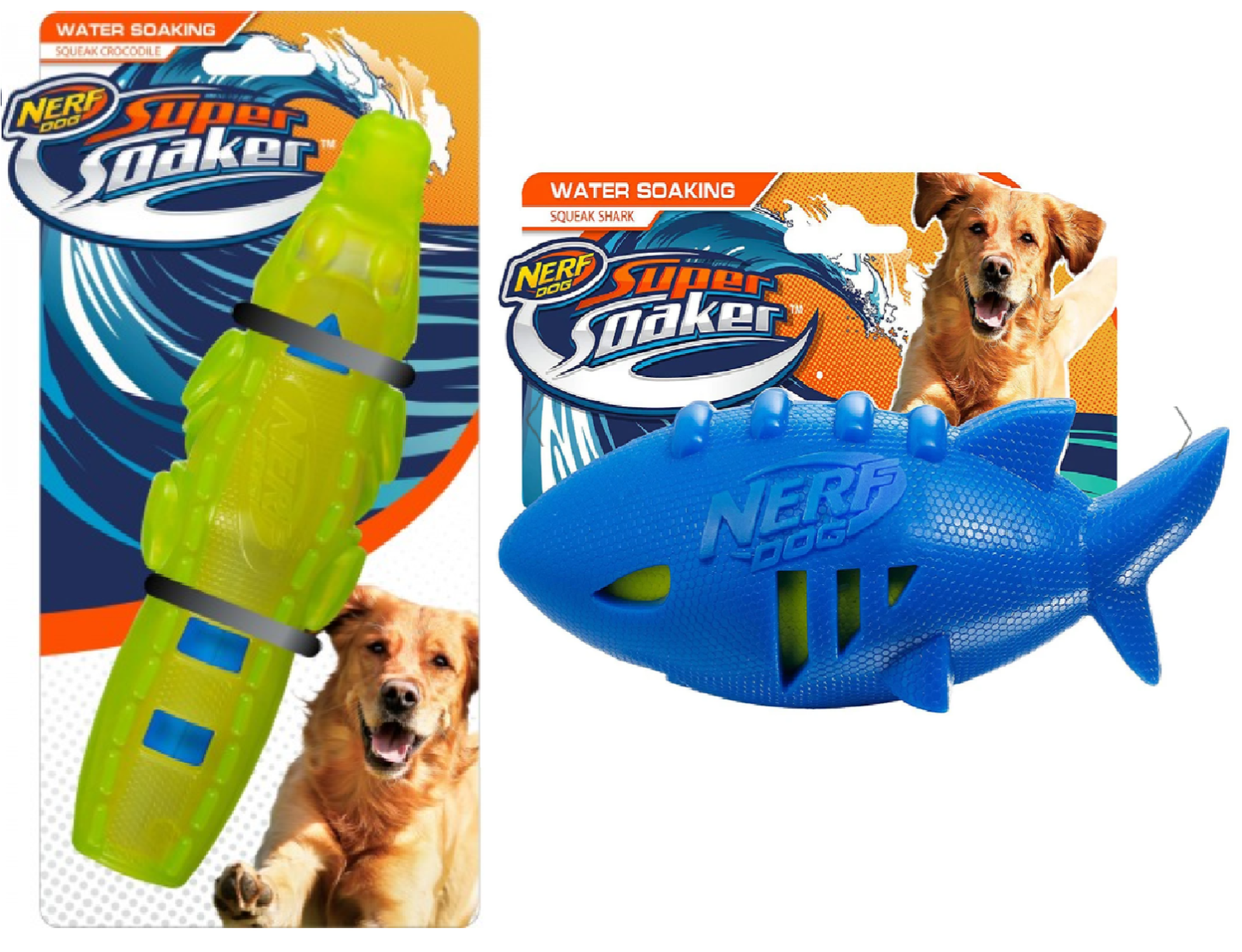 nerf dog football