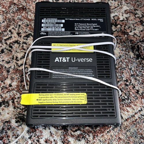 Att u verse pace 5268ac gateway internet wireless router 5268acfxn ebay