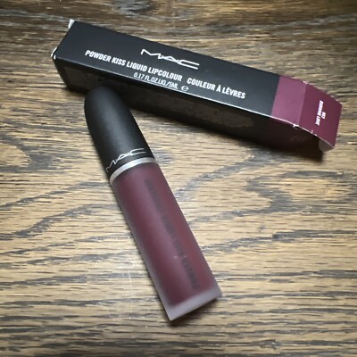 MAC BURNING LOVE Powder Kiss Liquid Lipcolour New in Box HTF
