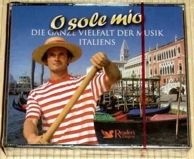 NEU, OVP 5-CD-Box - O SOLE MIO - Die ganze Vielfalt der Musik Italiens La Danza
