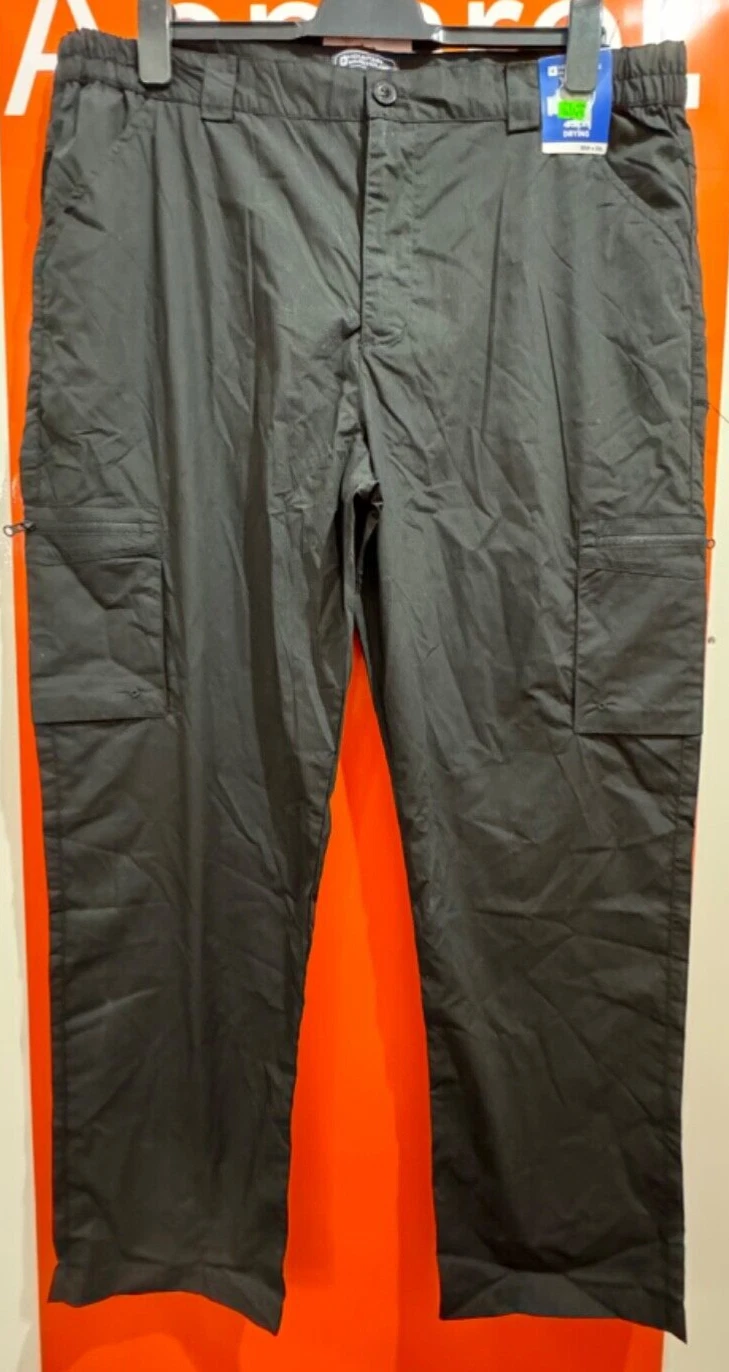 🔥Mountain Warehouse Quick Drying Trousers, NEW, Size W38, L30, RRP £40, B31