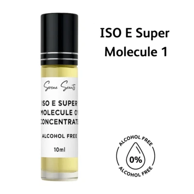 SERENE SCENTS ISO E Super Perfume Oil – 10ml Rollerball, Pheromone Booster, Skin Scent, Unisex