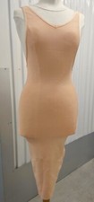 house of cb Peach Side Boob Bodycon Dress uk size 8