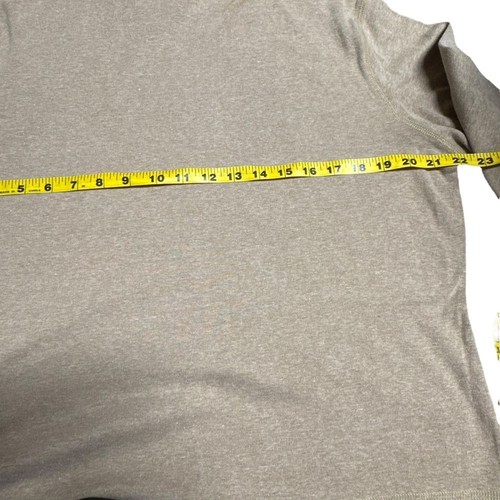 Cherokee Basic Gray Cotton Blend T-Shirt Casual Everyday Comfort XL - Picture 7 of 7
