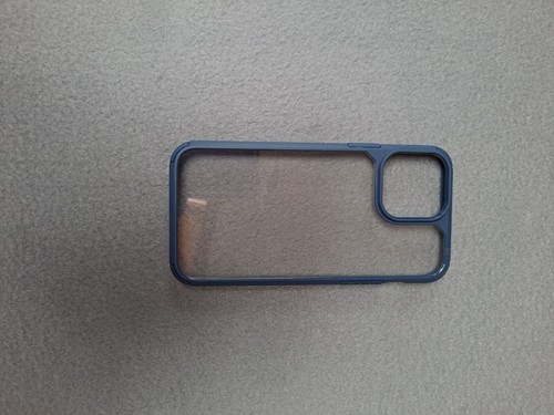 iPhone 13 Pro Case Clear Blue Solid TPU Protective Shockproof - Picture 4 of 4