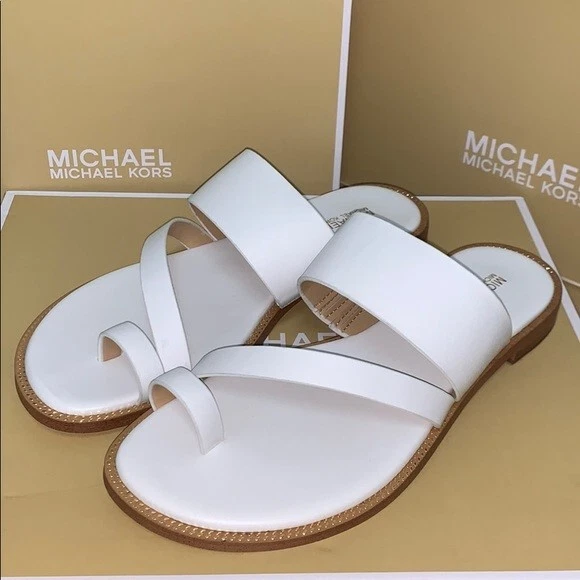 Pratt logo and leather hotsell sandal