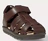 Neu im Karton Polo Ralph Lauren Kleinkind Donevan Fischer Leder Sandalen schokoladenfarben marineblau - Bild 13 von 14