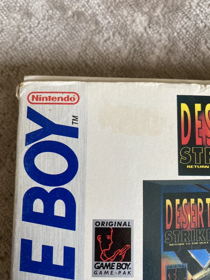 Desert Strike Nintendo Game Boy W/Manual 8 Bit Retro 1994 PWO CIB - Image 4 of 4