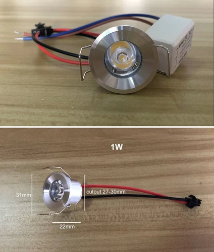 5Pcs AC 85V-265V Recessed Led Ceiling Down Light Lamps Spotlight & Driver NEW - Bild 3 von 23