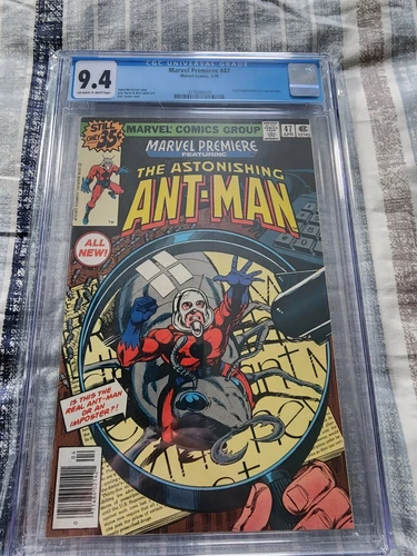 Marvel Premiere Astonishing Ant-Man #47 1979 1st App Scott Lang CGC 9.4