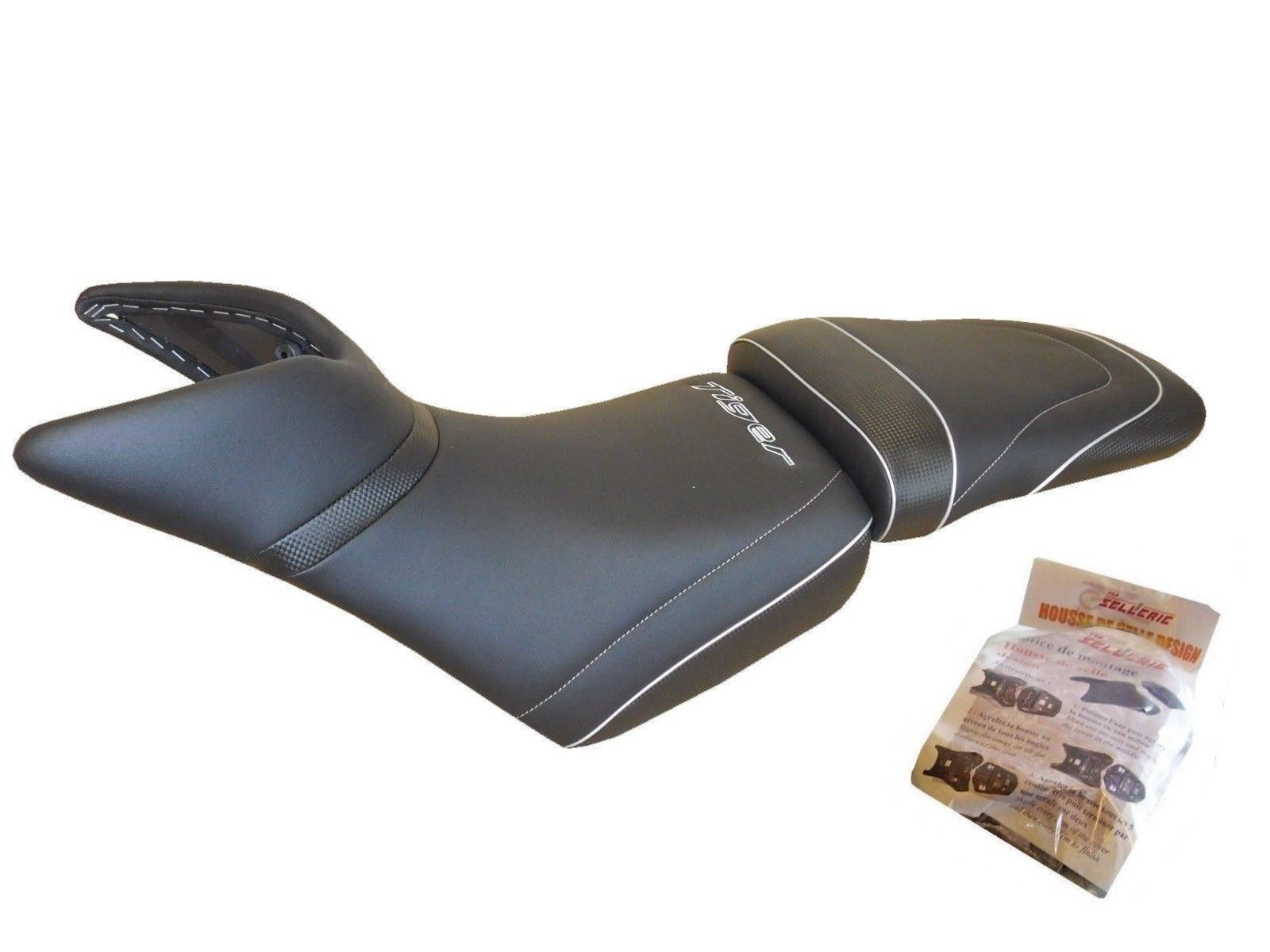 Housse de siège Top Sellerie Triumph Tiger 800 2011-2015 Revêtement Moto