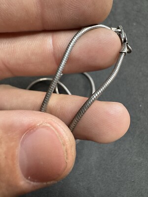 アクセサリー vintage silver 925 snake chain 11.5g Vintage Sterling Silver 925 Snake Chain 18” Jewelry