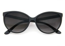 Black Cat Eye Sunglasses Classic Designer Women Retro Fashion Shades Eyewear