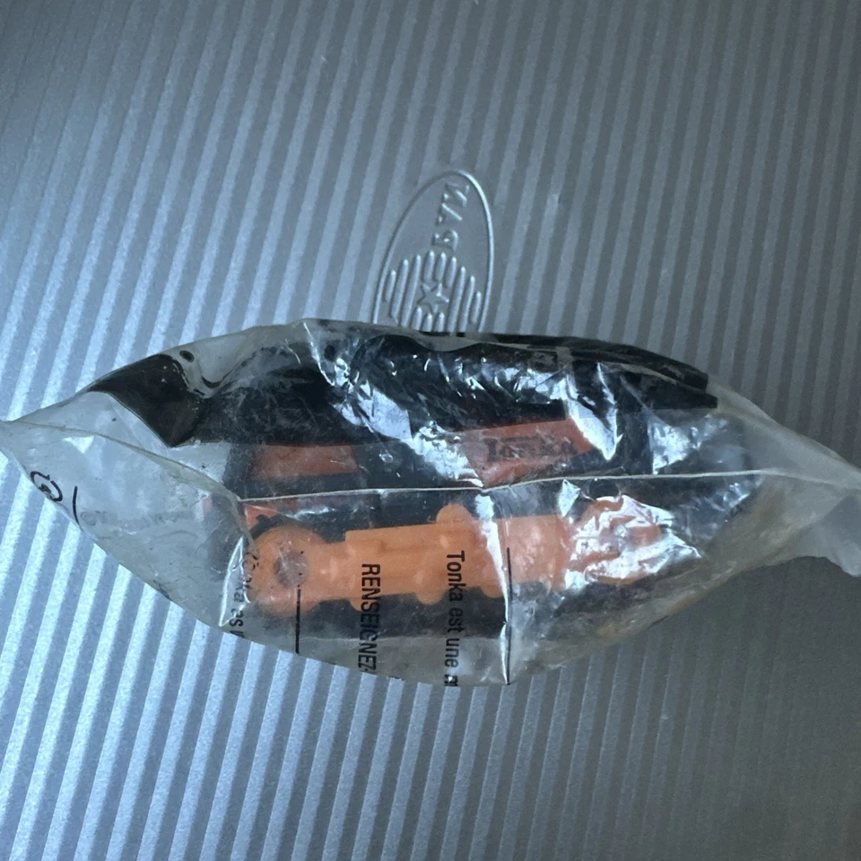 Vintage Hasbro McDonald's Tonka Diecast Bulldozer, 2003, Orange Sealed - Image 4 of 4