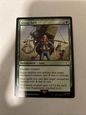 1x Strong Back - Universes Beyond: Fallout - NM  -  MTG