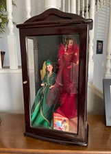 Scarlett O'Hara Gone With The Wind Barbie Set - 1994 Hollywood Legends Displayed