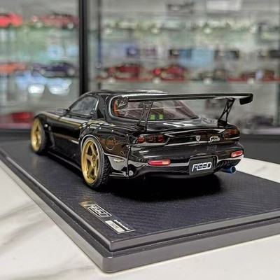 RARE* Ignition Model 1/18 FEED Mazda RX-7 (FD3S) Black JDM Fujita