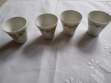Alka Kunst Keramik 4 mini Schnapsgläser Schnapsbecher -