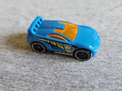 2016 Hot Wheels DRIFT TECH Blue from TRACK BUILDER 5 Pack LOOSE 