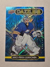 Ukko-pekka Luukkonen Dazzlers Blue 2021-22 Upper Deck Series 1 Hockey