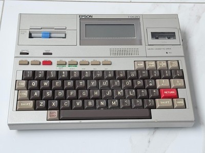 Vintage Epson HX-20 With Tape Drive & Printer | eBay