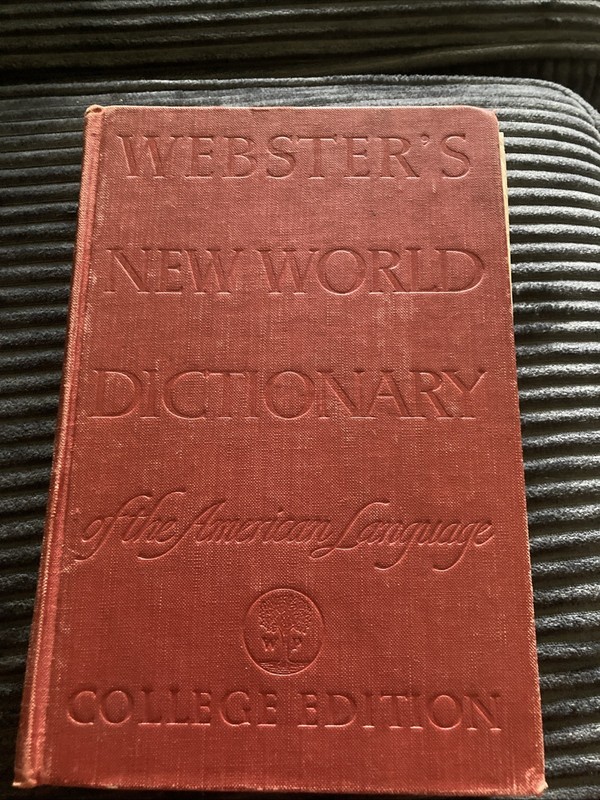 Webster's New World Dictionary of the American Language Vintage College Edition