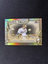 2024 Topps Finest Baseball Card #FT-5 Nolan Ryan Finest Timelines Refractor