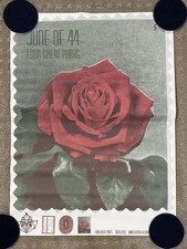 June of 44 Four Great Points Poster 22x16 Quarterstick Records Indie Rock Promo