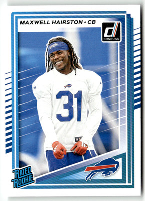 Panini NFL Donruss Football 2025 No. 362 Maxwell Hairston Rated Rookie