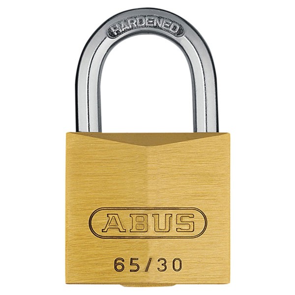 ABUS 65/30mm Brass Padlock Keyed Alike 6306