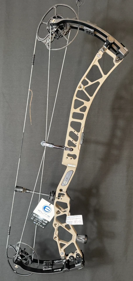 Elite Exalt LD Compound Bow Right Hand 70 LB Sienna Brown New - Image 2 of 2
