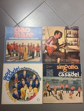 ORCHESTRA SPETTACOLO RAOUL CASADEI Lotto 4 VINILI Dischi LP 33 Giri LISCIO