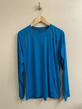 Patagonia Men’s Size XL Teal Capilene Base Layer Long Sleeve Crew Neck Shirt