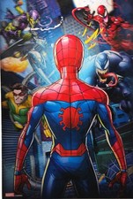 2012 Spider-man 3D Holographic Wall Art 19" x 13" Framed Picture