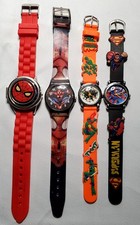 Lot of 4 NON WORKING Kids Super Hero Watches ...