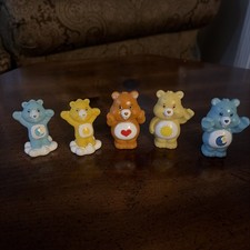 Vintage Care Bears Collectible Figures Set of 5