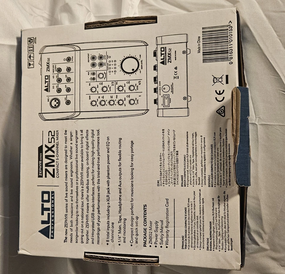 Alto 5 Channel Compact Mixing Board. - Image 2 of 4