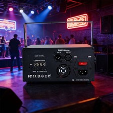 3D Animated DJ Laser Party Light APP Controlled DMX512 Stage Effect Light 20WoYm