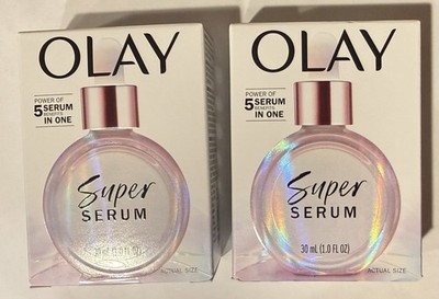 Olay Super Serum Power of 5 Luxury Serums Pack of 2 Clinically Tested & Proven