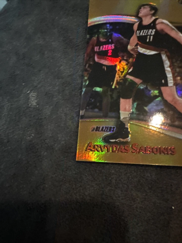 1998-99 Bowman's Best - Arvydas Sabonis #42 Refractor /400 - Image 3 of 4