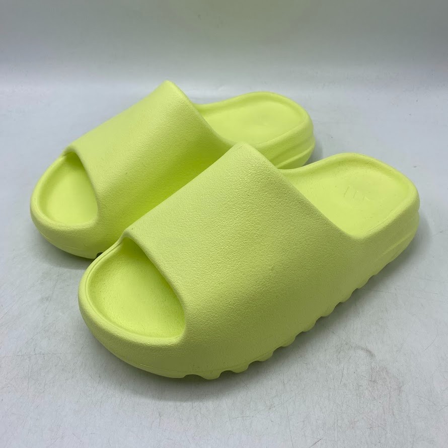 Adidas Yeezy Slide Glow Green (2022/2023 Restock) Slip On 