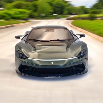 Top Speed 1:18 Pininfarina Battista Villa  Design Award Winner 2021 Green 